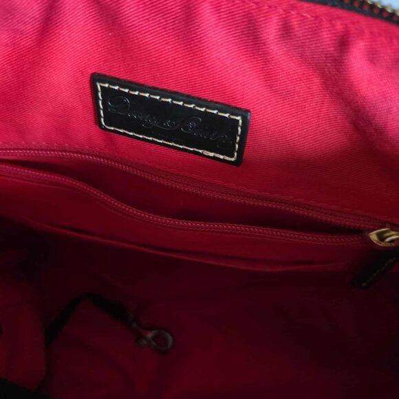 EUC Dooney & Burke Signature Monogram Shoulder Bag with matching Wallet - Picture 6 of 14